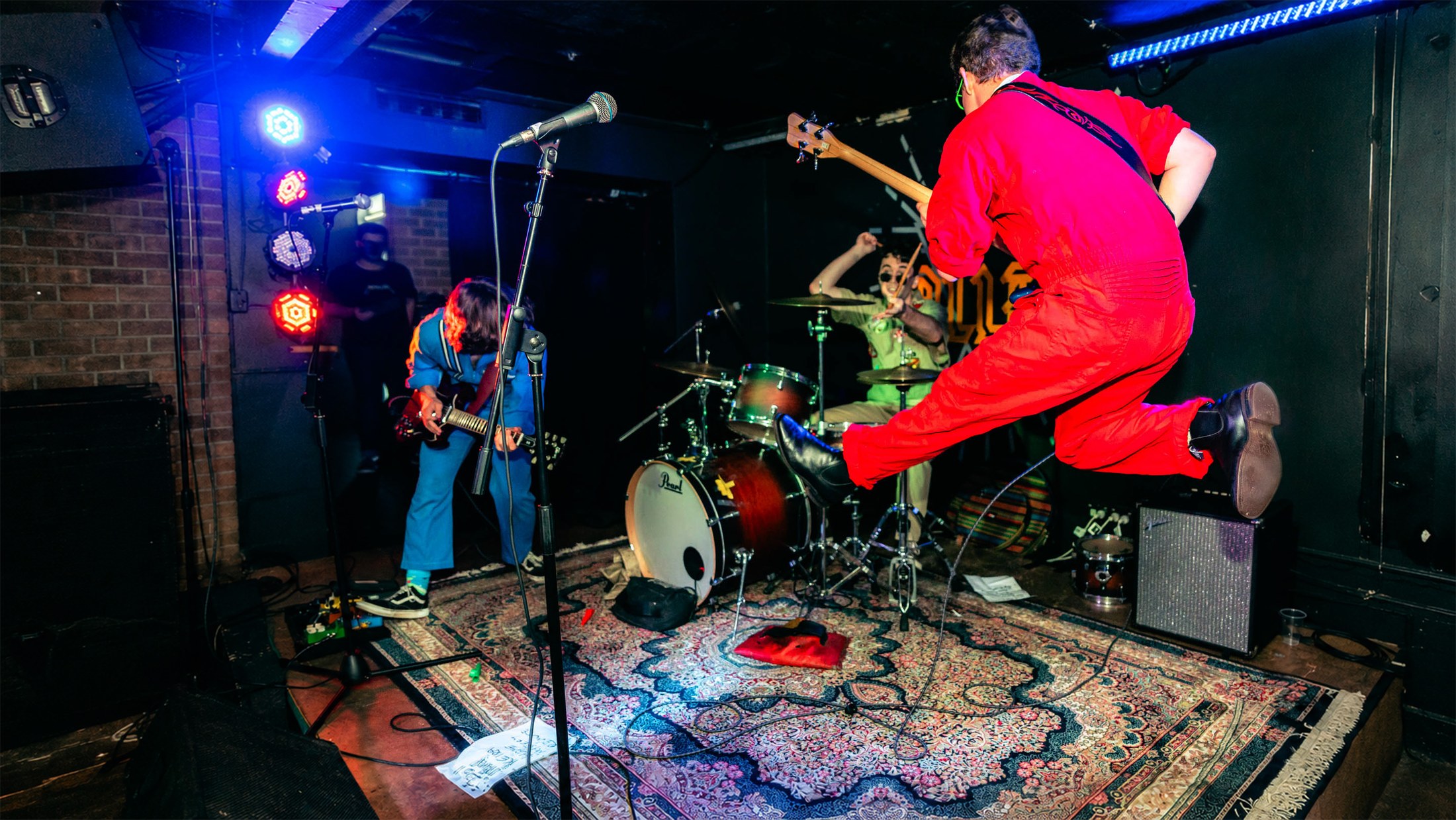 The Smashed Avocados performing live